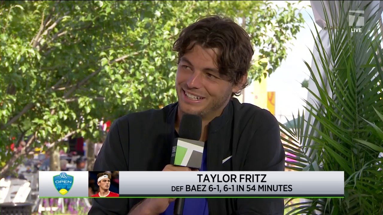 Taylor Fritz 2022 Cincinnati First Round Win Interview