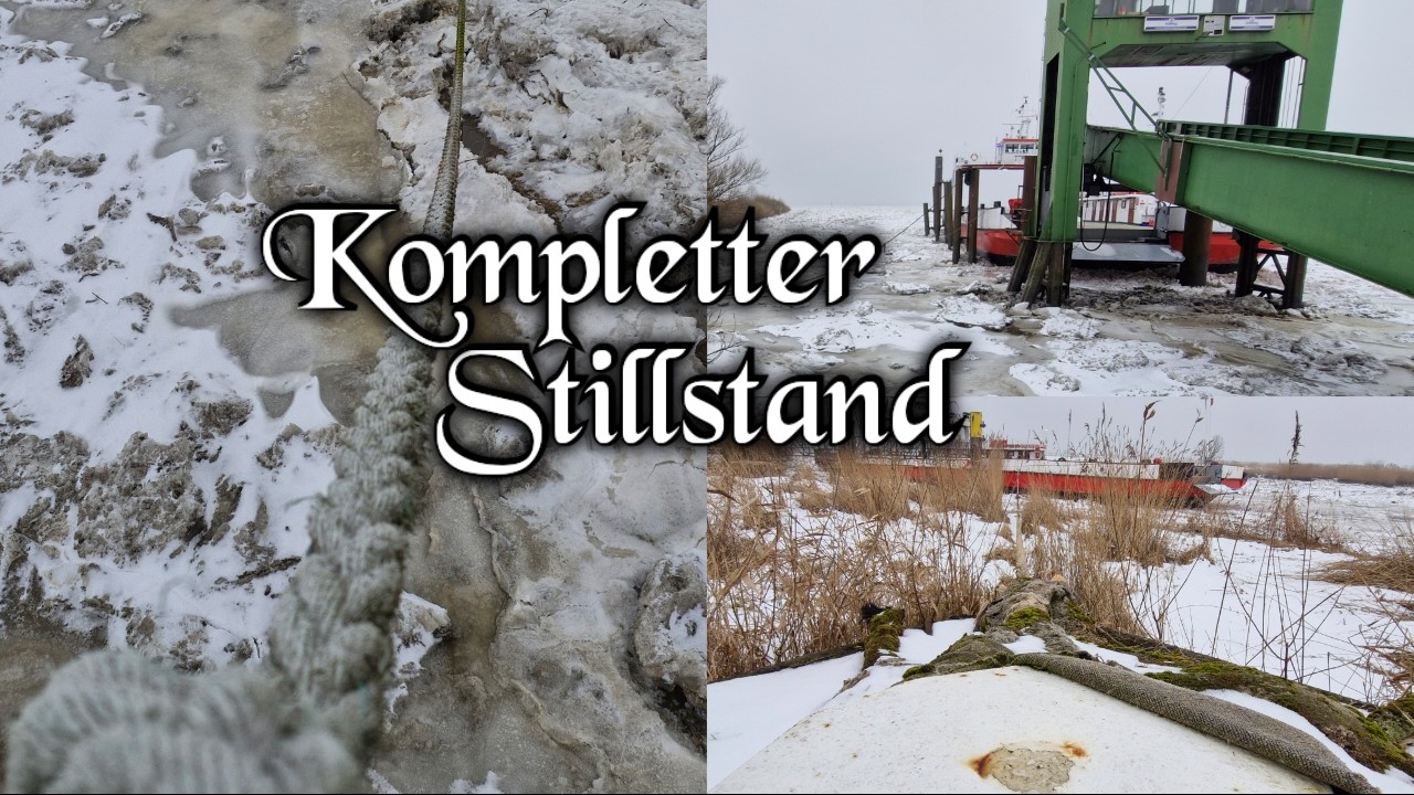 Seit zwei Wochen Stillstand - Elbfähre