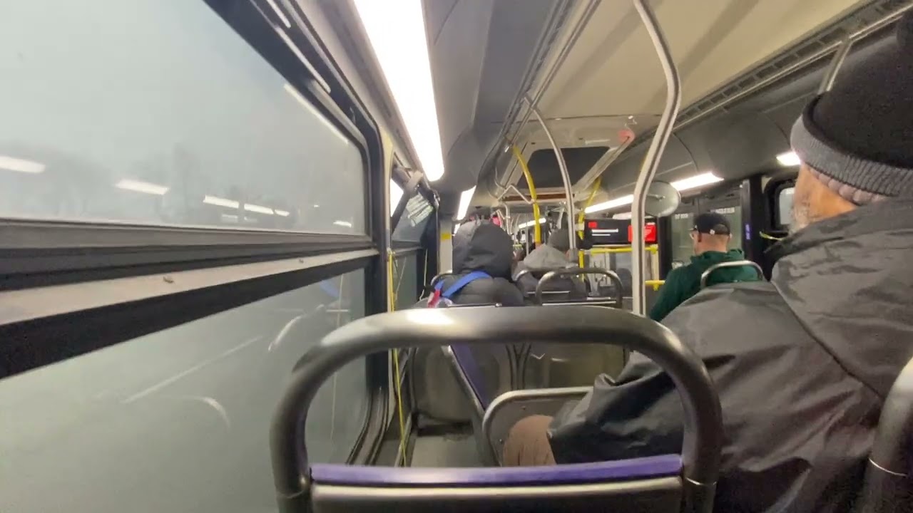 Onboard SMART 2021 New Flyer XD60 Xcelsior Route 561 Fast Gratiot 