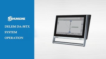 HUNSONE DELEM DA-58TX CNC Controller Operator Programming Tutorial For Press Brake