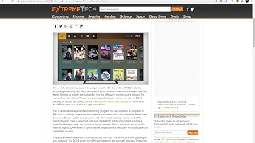 Plex Media Servers Being Used to Amplify DDoS Attacks