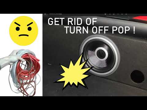 Speaker Turn Off Pop Fix