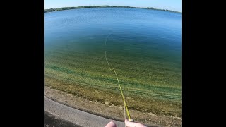 Fly Fishing Farmoor Reservoir - May 23