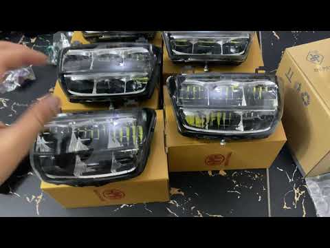 Video Choá đèn 2 tầng cho wave thái 110,zx, alpha đời đầu - youtube