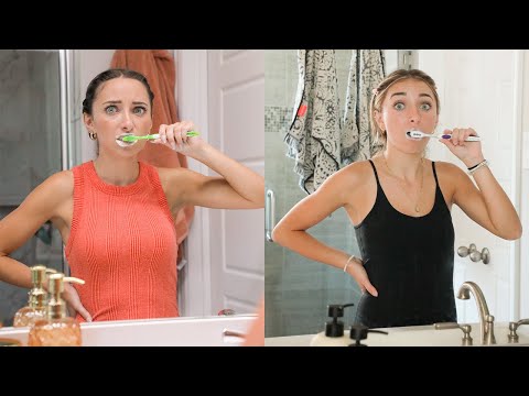 Twins Different Married Night Routines | Brooklyn and Bailey