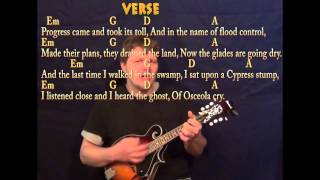 Video thumbnail of "Seminole Wind - Mandolin Cover Lesson with Chords/Lyrics"