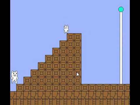 Cat Mario (symbol action) прохождение за 6 минут