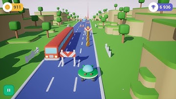 Long obstacles - Endless Runner game on Android - Unreal Engine 4
