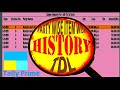 Party wise item wise sales history tdl ! Sales history tdl ! Self learning channel