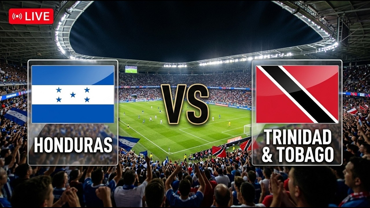 🔴 Honduras vs Trinidad & Tobago LIVE | CONCACAF 2026 | eFootball PES 2021 Gameplay