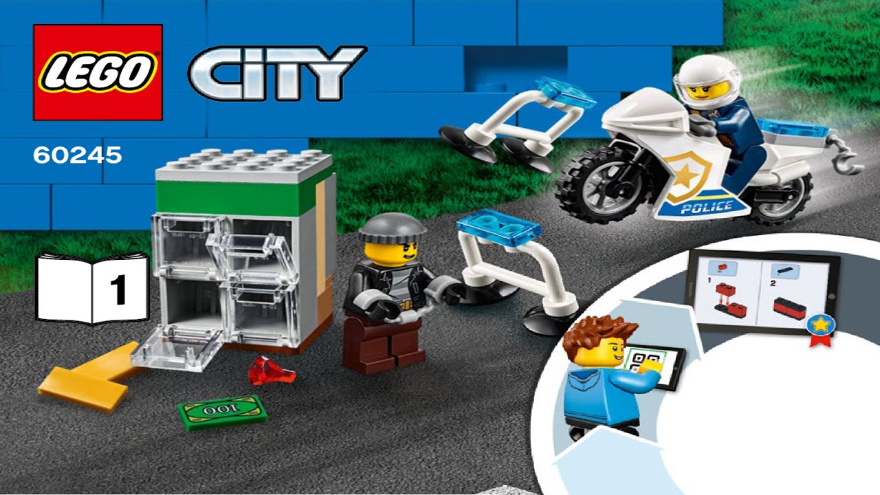 LEGO Instructions - City - 60245 - Police Monster Truck Heist