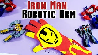 How to Make an Iron Man Robotic Arm out of Cardboard | DIY Homemade Robotic Hand