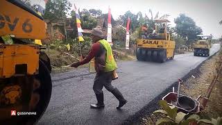 The long awaited process of paving the Ulubelu road || Thank you Mr JOKOWI