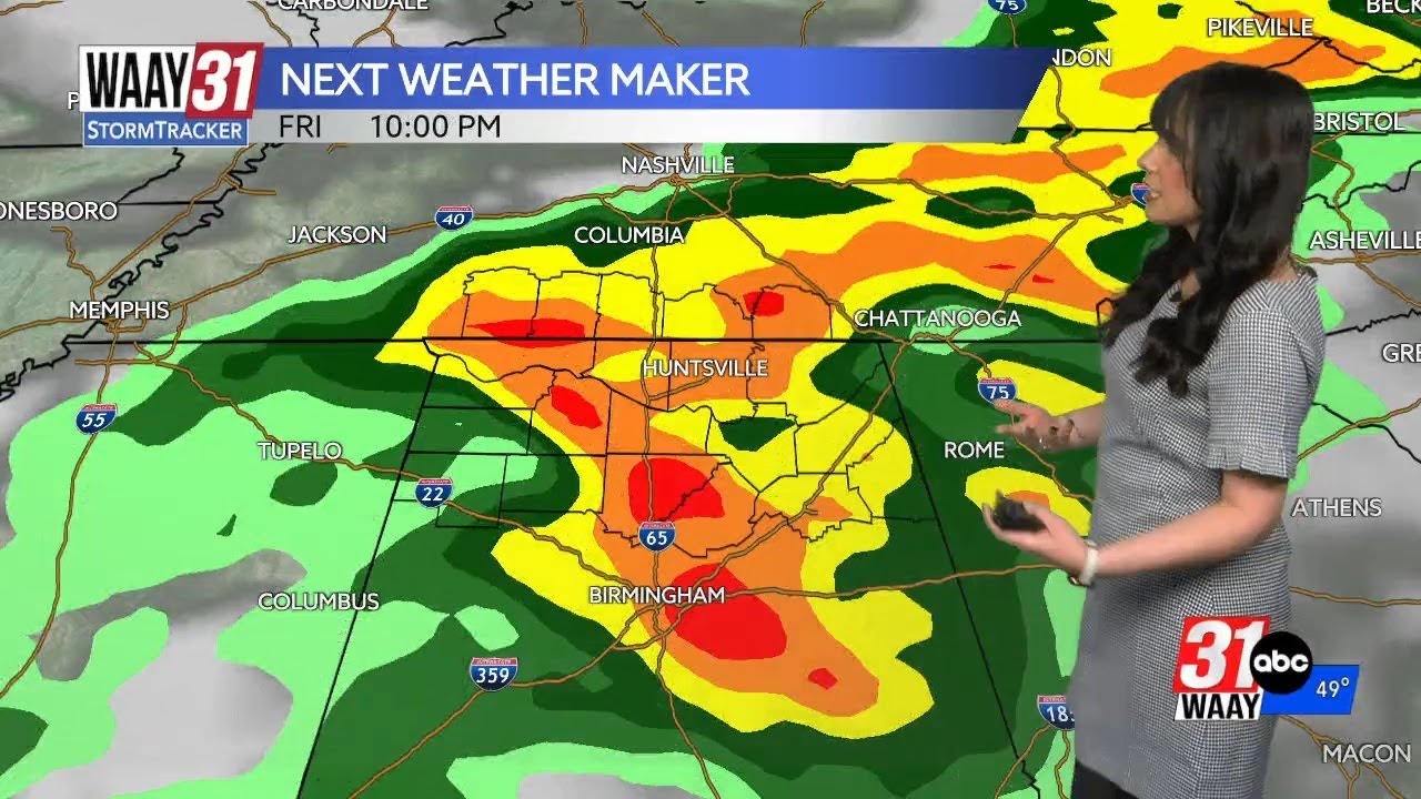 A few warm days before our next weather maker moves in Friday - YouTube
