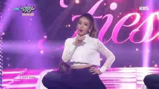 [HIT] Music Bank - FIESTAR, an alluring performance of 'You're Pitiful'. 04/03/2015