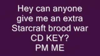 Starcraft CD key