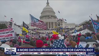 4 more Oath Keepers convicted for capitol riot | FOX 13 Seattle 4 more Oath Keepers convicted for capitol riot | FOX 13 Seattle