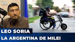 🚨 SALE A HACER RAPPI EN SILLA DE RUEDAS: "Con una pensión no vivo" | Leo Soria con Adrián Murano