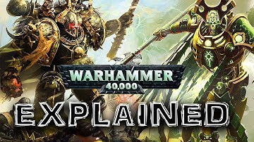 Warhammer 40K EXPLAINED by an Australian - Entire Plot and Lore