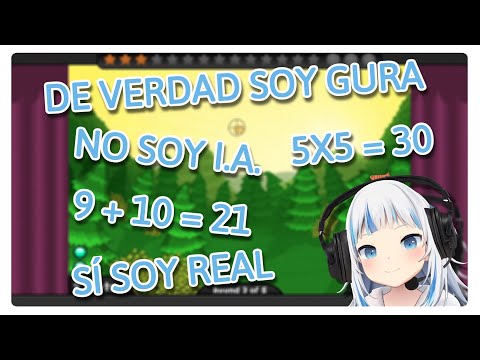 Gura demuestra que no es una Inteligencia Artificial y prueba al chat  [HololiveEN] [Sub Español]