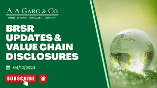 BRSR Updates & Value Chain Disclosures | Key Insights on BRSR Core, ESG, and Compliance