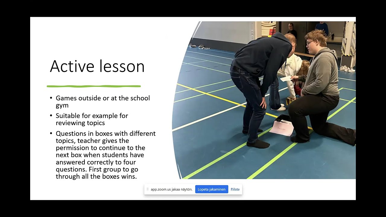 Veebiseminar: Kuidas toetada gümnaasiumis õpilaste liikumist ja heaolu - kogemused Soomest