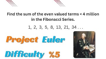 Project Euler Problem 2 - Python