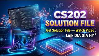 CS202 ASSIGNMENT no 2 spring 2026 Solution File Available | Download Link in Video | Complete Guide