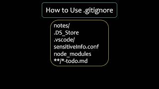 Gitignore