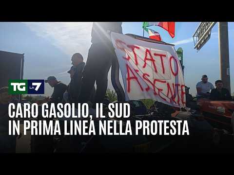 Video Caro gasolio, Il Sud in prima linea nella protesta: Pronti a portare i tir a Roma
