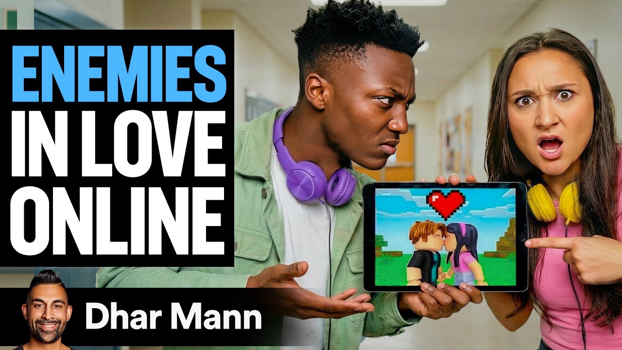 Two Enemies FALL IN LOVE In Video Game | Dhar Mann Studios 