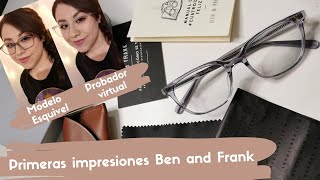 Compras 4 ojos, mis primeras impresiones de Ben and Frank