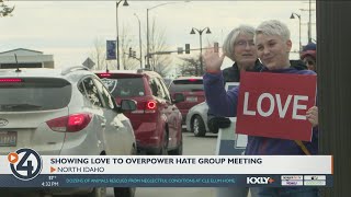 Group and former neo-nazi spreads message of love as Aryan Nations group meets in North Idaho
