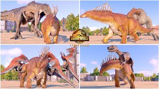 Amargasaurus All Land Carnivorous Dinosaurs Hunting Animations 🦖 Jurassic World Evolution 2 🦖 JWE 2