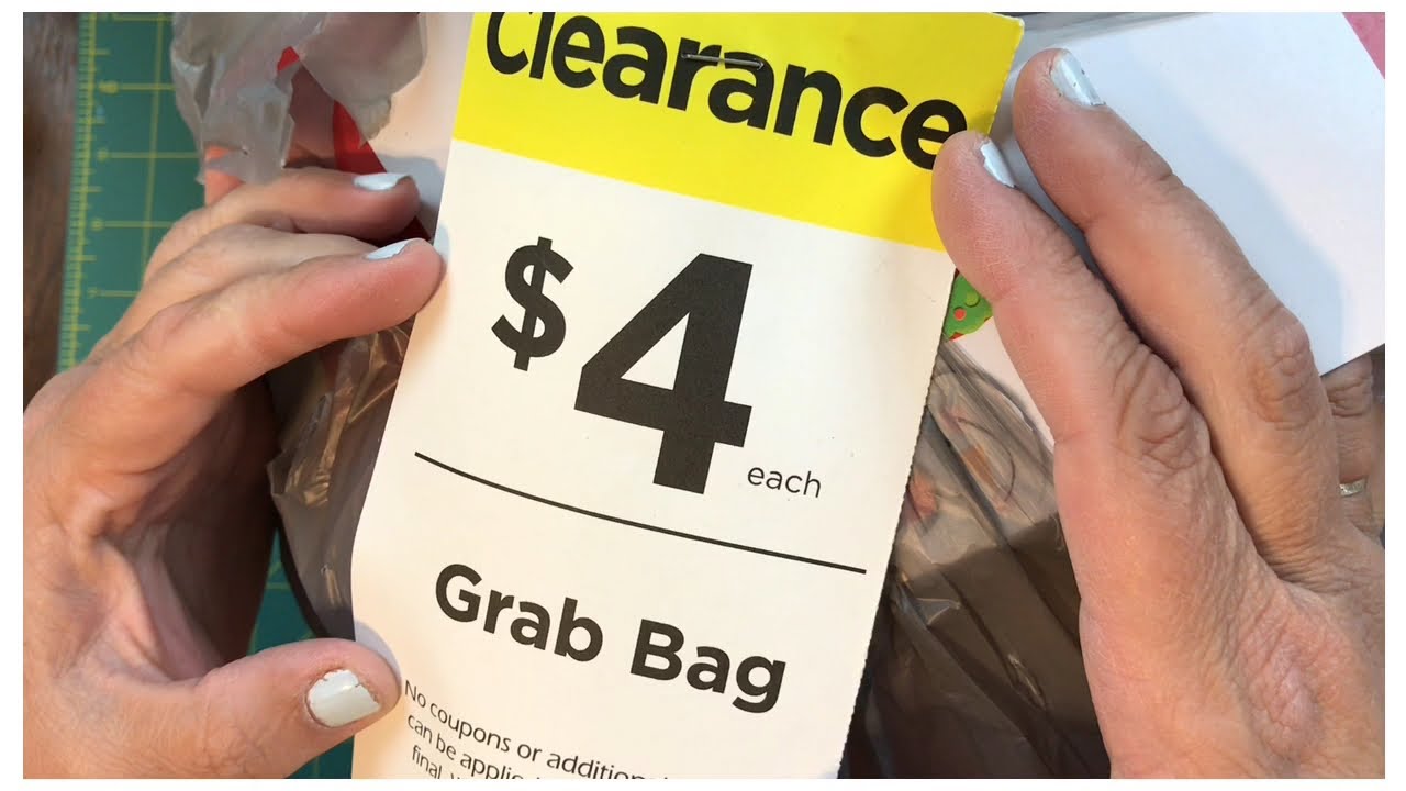 NEW Michael’s Grab Bag (hidden in the Clearance Section)