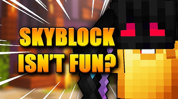 The Real Reason Skyblock Is Boring...