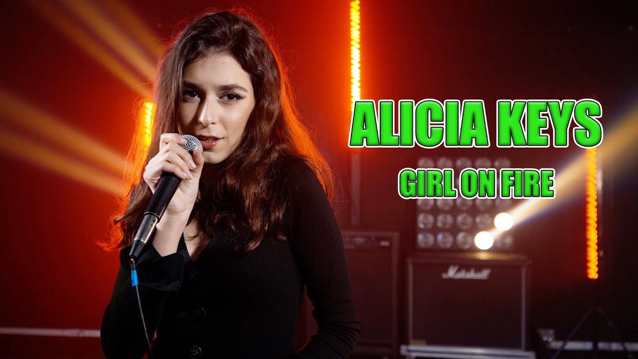 Girl On Fire (Alicia Keys); Cover by Beatrice Florea