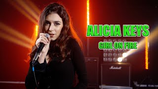 Video thumbnail of "Girl On Fire (Alicia Keys); Cover by Beatrice Florea"