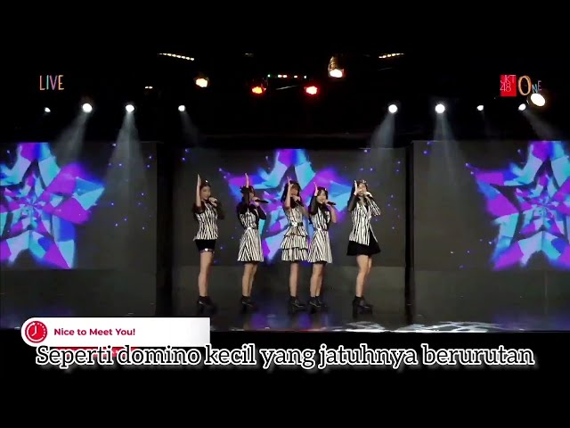 JKT48 - Nice to Meet You! + Lyric | Freya, Dey, Gita, Eli, Muthe | class=