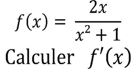 Dérivée d