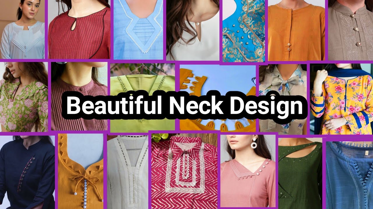 Golar design😍|নতুন নতুন জামার গলার ডিজাইন | Latest and beautiful neck ...