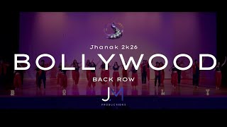 Bollywood | Back Row | Wayne State ISA 2K26 | JM Productions