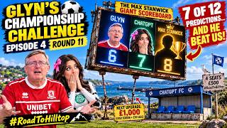Glyn’s Championship Challenge ⚽ Episode 4 | Round 11 – Max Stanwick SHOCKS ChatGPT! 🏆