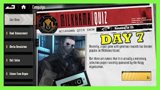 Mecharashi - Event - Milkama Quiz Show - Day 7