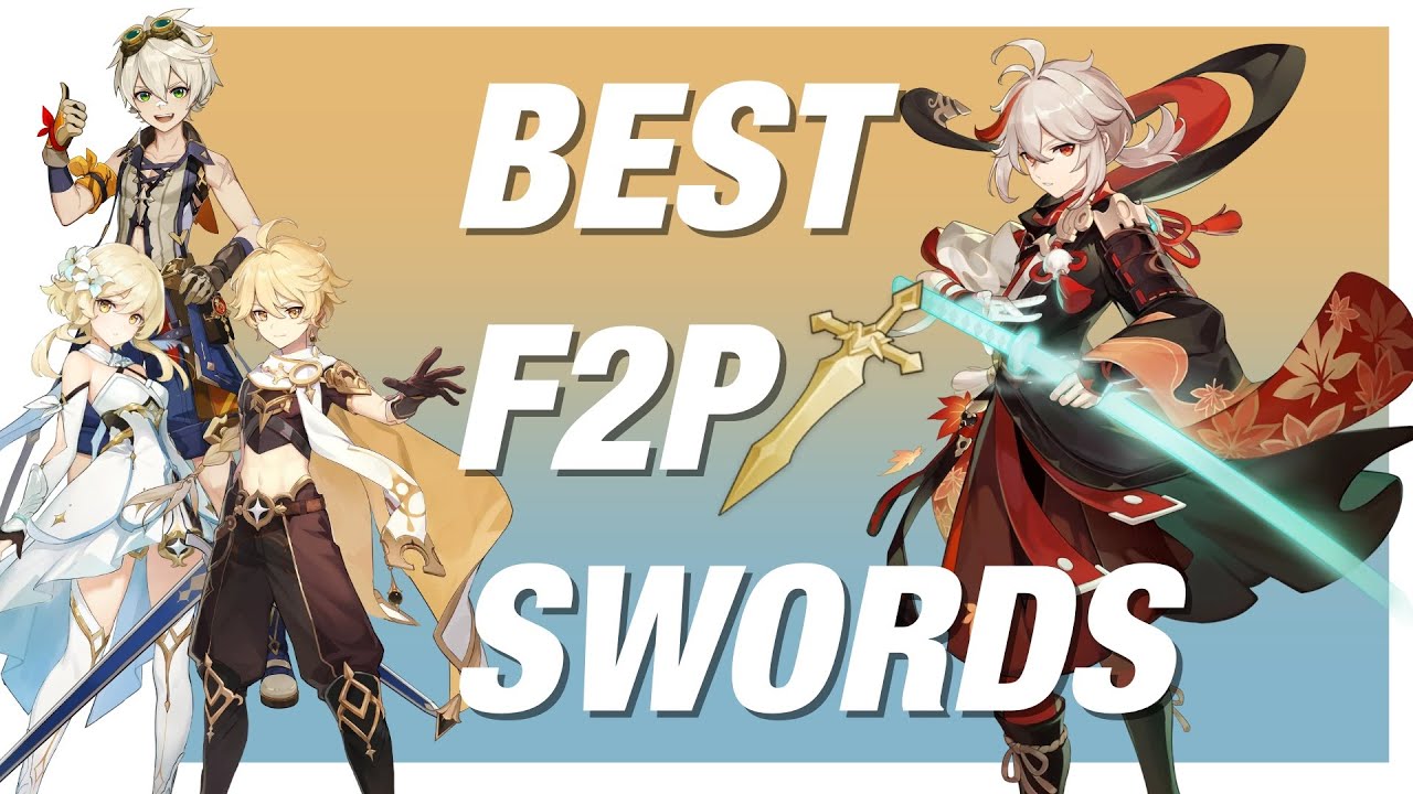 Best F2P Weapons - What weapon to craft part 1 - Every Craftable Sword | Genshin Impact