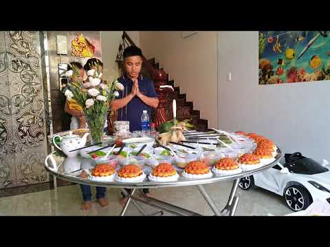 Video Mâm cúng thôi nôi đúng chuẩn || life of Sunny ☆ 06 ☆ - youtube