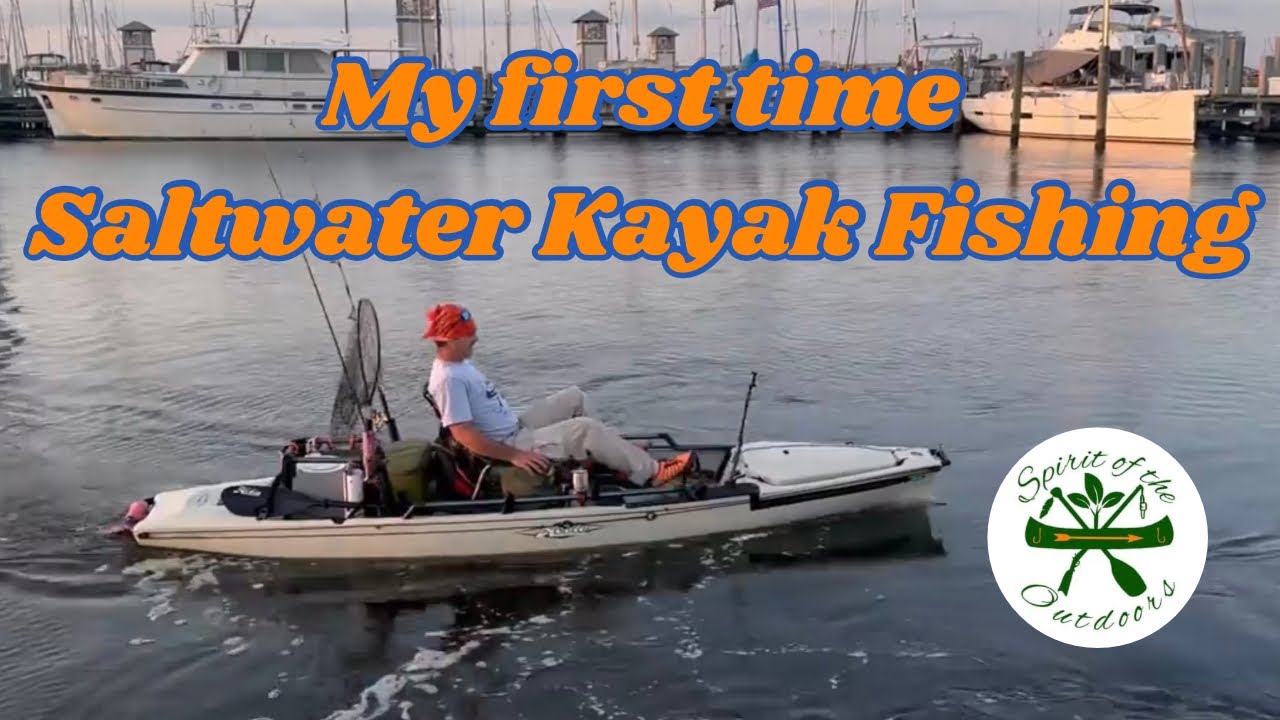 My first time Saltwater Kayak Fishing YouTube