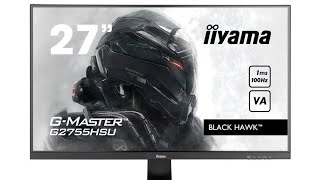 Iiyama unveils 27″ G-Master G2755HSU FHD monitor with 100Hz refresh rate.