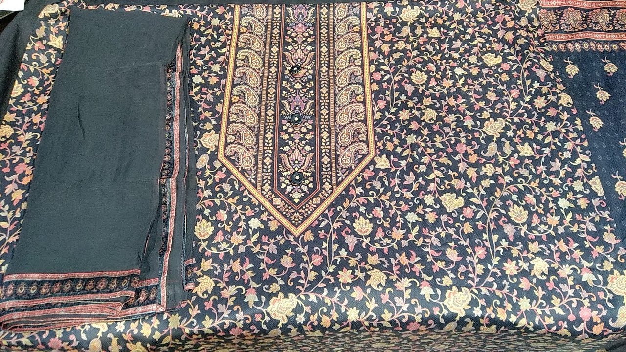 KASHMIRI QUEEN BEAUTIFUL KANI PRINT SUITS AT LOW PRICES WHATSAPP ON 9027045952 GRAB