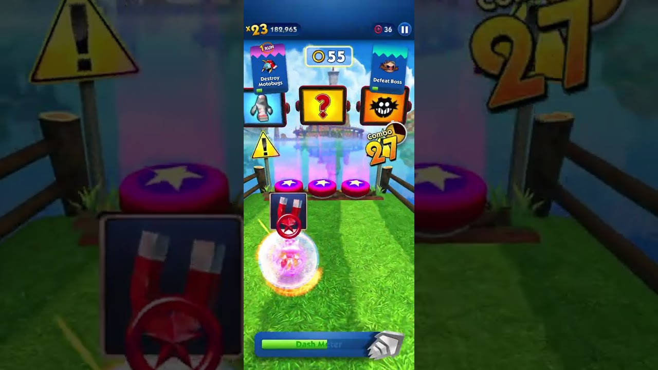 Sonic Dash (iOS): Sir Percival Gameplay
